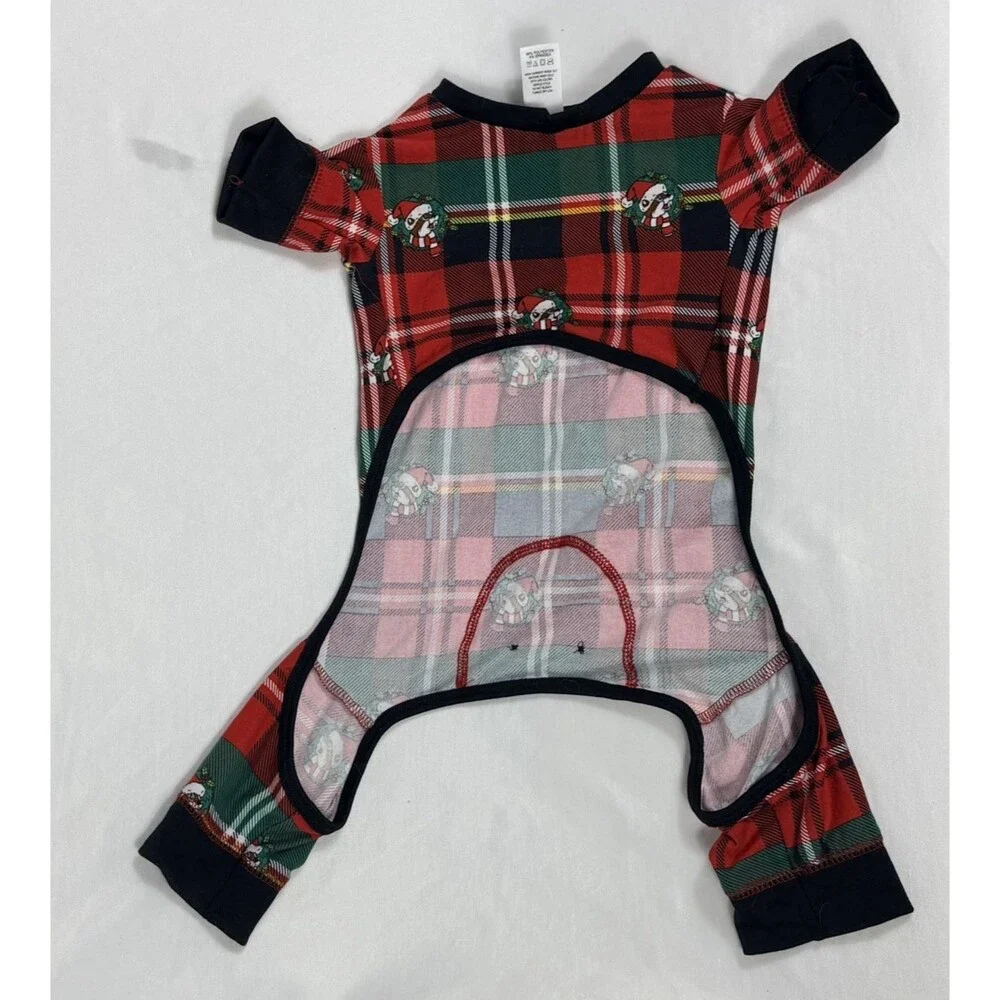 Buc-ee's Pet Dog Pajamas Christmas Size M